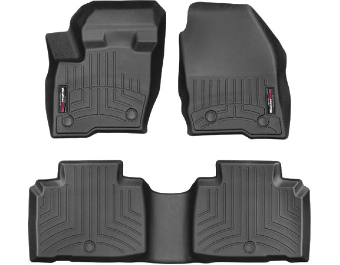 Коврики WeatherTech Black для Lincoln MKX (mkII) / Nautilus (mkI) 2016→, цена: 11 488 грн.