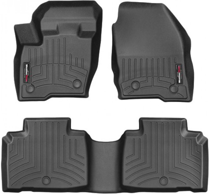 Коврики Weathertech Black для Lincoln MKX (mkII) / Nautilus (mkI) 2016→, ціна: 10 641 грн.