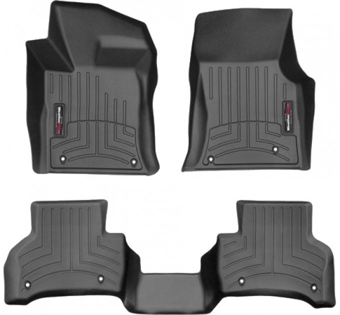 Коврики Weathertech Black для Jaguar XE (X760)(RWD) 2015→, ціна: 10 641 грн.