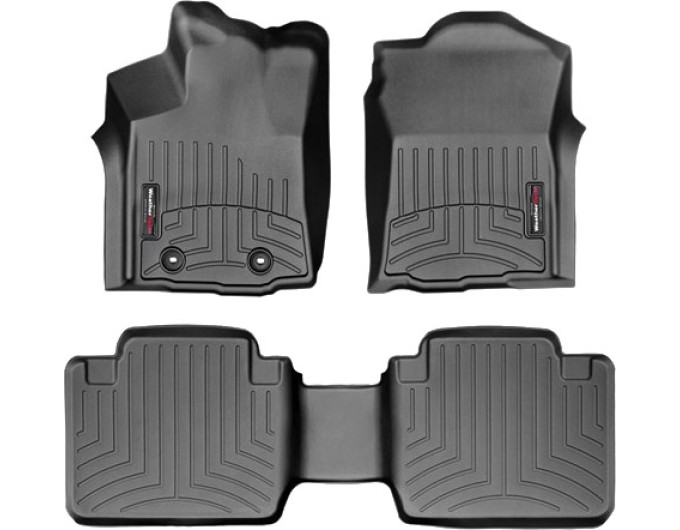 Коврики WeatherTech Black для Toyota Tacoma (mkIII)(extended cab) 2015-2017 automatic, цена: 11 488 грн.