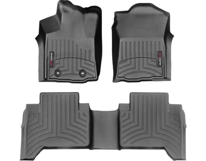 Коврики WeatherTech Black для Toyota Tacoma (mkIII)(double cab) 2015-2017 automatic, цена: 11 488 грн.