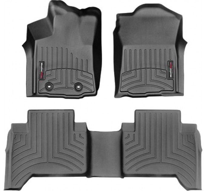 Коврики Weathertech Black для Toyota Tacoma (double cab)(mkIII) 2015-2017 automatic, ціна: 10 641 грн.