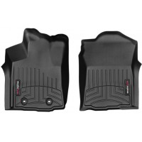 Коврики WeatherTech Black для Toyota Tacoma (mkIII)(extended & double cab)(1 row) 2015-2017 automatic