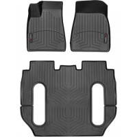 Коврики Weathertech Black для Tesla Model X (mkI)(6 seats no console)(1-2-3 row) 2016 - 17/10/2016