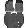 Коврики Weathertech Black для Tesla Model X (mkI)(5 seats)(1-2 row) 2016→, ціна: 12 894 грн.