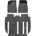 Коврики WeatherTech Black для Tesla Model X (mkI)(7 seats)(1-2-3 row)(with mobile bench) 23/08/2017-2020, цена: 12 894 грн.