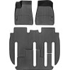 Коврики WeatherTech Black для Tesla Model X (mkI)(7 seats)(1-2-3 row)(with mobile bench) 23/08/2017-2020, цена: 12 894 грн.