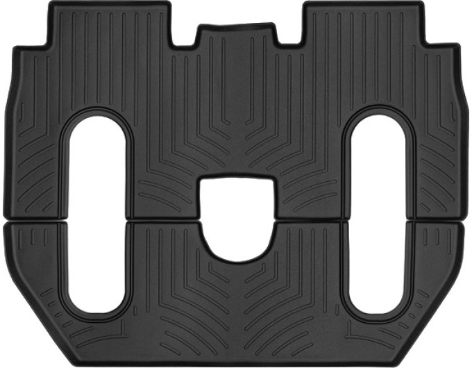 Коврики WeatherTech Black для Tesla Model X (mkI)(6 seats with console)(2-3 row) 18/10/2016-2020, цена: 7 362 грн.
