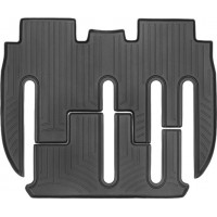 Коврики WeatherTech Black для Tesla Model X (mkI)(7 seats)(with mobile bench)(2-3 row) 23/08/2017-2020