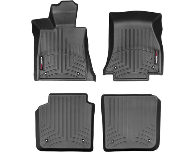 Коврики WeatherTech Black для BMW 7-series (G12)(long)(AWD)(with console) 2015→, цена: 11 488 грн.