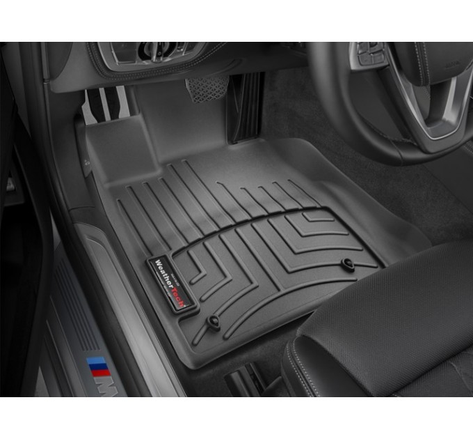 Коврики WeatherTech Black для BMW 7-series (G12)(long)(AWD)(with console) 2015→, цена: 9 994 грн.