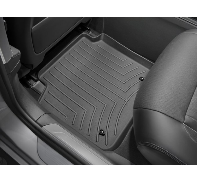 Килимки WeatherTech Black для BMW 7-series (G12)(long)(AWD)(with console)(2 row) 2015→, ціна: 4 498 грн.