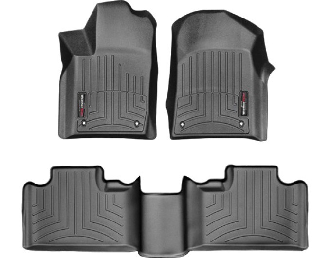 Коврики Weathertech Black для Jeep Grand Cherokee (US)(WK2) 03.2015-12.2015, ціна: 11 709 грн.