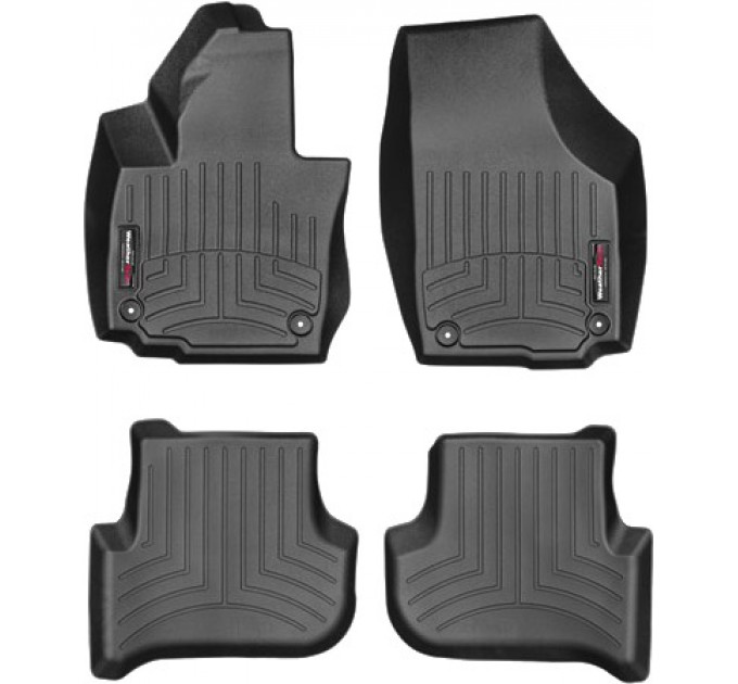 Коврики Weathertech Black для Skoda Yeti (mkI) 2009-2017, ціна: 10 641 грн.