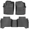 Коврики WeatherTech Black для Toyota Hilux (mkVIII)(double cab)(no heating vents on 1 row) 2015→, цена: 10 641 грн.