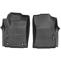 Коврики Weathertech Black для Toyota Hilux (mkVIII)(no heating vents under 1 row)(1 row) 2015→