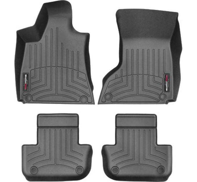 Коврики WeatherTech Black для Maserati Ghibli (M157)(AWD) 2015→, цена: 9 826 грн.