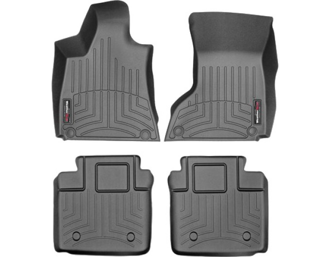 Коврики WeatherTech Black для Maserati Quattroporte (mkVI)(AWD)(4 zone climate control) 2016→, цена: 10 602 грн.