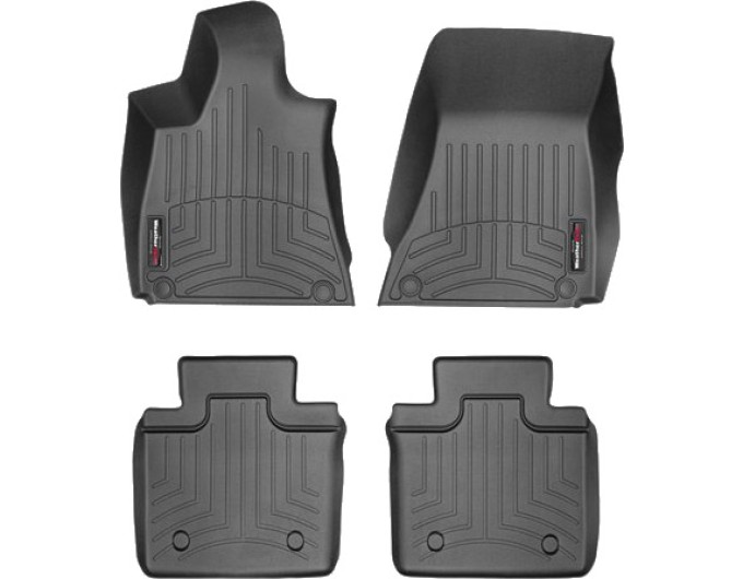 Коврики WeatherTech Black для Maserati Quattroporte (mkVI)(RWD)(2 zone climate control) 2016→, цена: 10 602 грн.