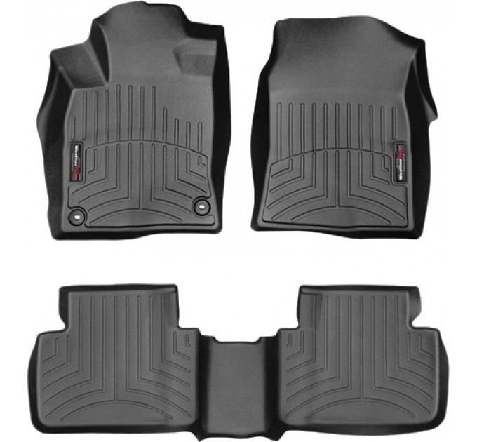 Коврики WeatherTech Black для Honda Civic (mkX)(sedan & hatch) 2015-2021, цена: 10 641 грн.