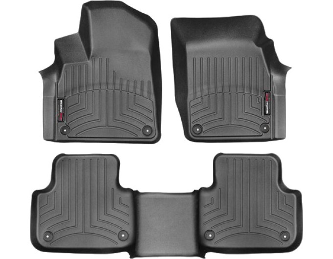 Коврики WeatherTech Black для Audi Q7 (mkII); Q8 (mkI)(1-2 row) 2015→, цена: 11 709 грн.
