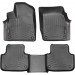 Коврики Weathertech Black для Audi Q7 (mkII); Q8 (mkI)(1-2 row) 2015→, ціна: 10 849 грн.