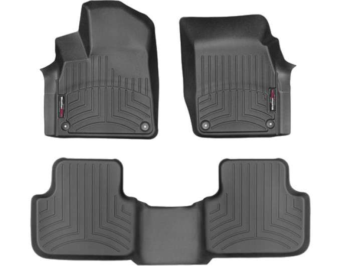 Коврики WeatherTech Black для Audi Q7 (mkII); Q8 (mkI)(2 fixing) 2020→, цена: 11 709 грн.