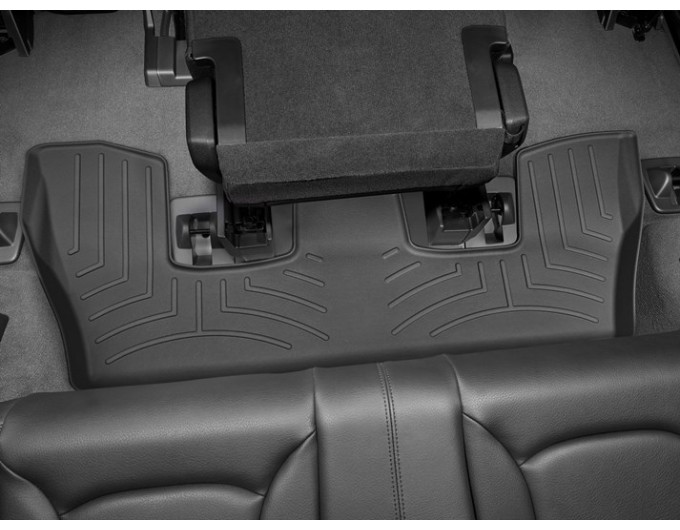 Коврики WeatherTech Black для Audi Q7 (mkII)(3 row) 2015→, цена: 4 911 грн.