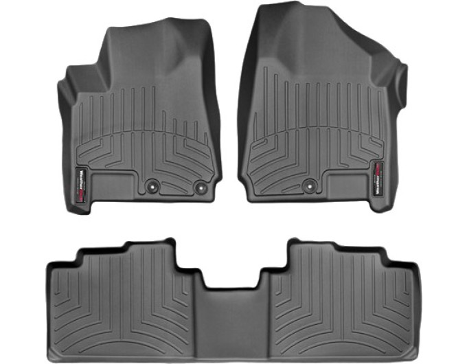 Коврики WeatherTech Black для Cadillac SRX (mkII)(3 small fixings) 2010-2012, цена: 11 709 грн.