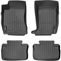 Коврики WeatherTech Black для Cadillac CTS / CTS-V (mkII)(sedan & wagon)(AWD)(1 big fixing) 2010-2014 automatic