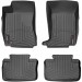 Коврики WeatherTech Black для Cadillac CTS / CTS-V (mkII)(sedan & wagon)(AWD)(1 big fixing) 2010-2014 automatic, цена: 9 826 грн.