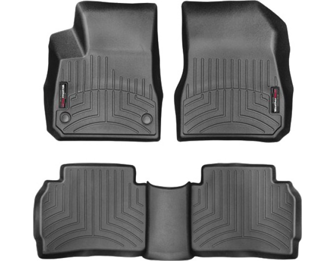 Коврики Weathertech Black для Chevrolet Malibu (mkIX) 2016→, ціна: 11 488 грн.