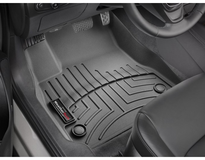 Коврики WeatherTech Black для Chevrolet Malibu (mkIX)(1 row) 2016→, цена: 6 692 грн.