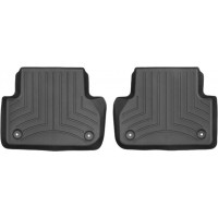 Коврики WeatherTech Black для Audi A4/S4/RS4 (B9) / A5/S5/RS5 (mkII)(sportback)(2 row)(with fixings) 2016→