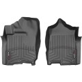 Коврики WeatherTech Black для Nissan Titan XD (mkII)(extended cab)(1 row) 2016→, цена: 6 692 грн.