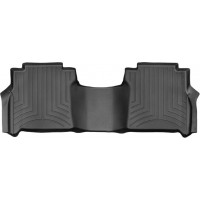 Килимки WeatherTech Black для Nissan Titan (mkII)(crew cab)(1 row bucket seats)(with organizer under 2 row)(2 row) 2016-2024