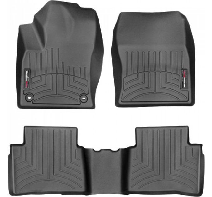 Коврики WeatherTech Black для Toyota Prius (mkIV); Prius Prime (PHEV)(mkII) 2015→, цена: 10 641 грн.