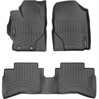 Коврики WeatherTech Black для Toyota Prius C (mkI)(hatch) 2016→