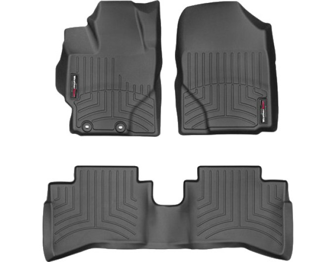 Коврики Weathertech Black для Toyota Prius C (hatch)(mkI) 2016→, ціна: 11 488 грн.