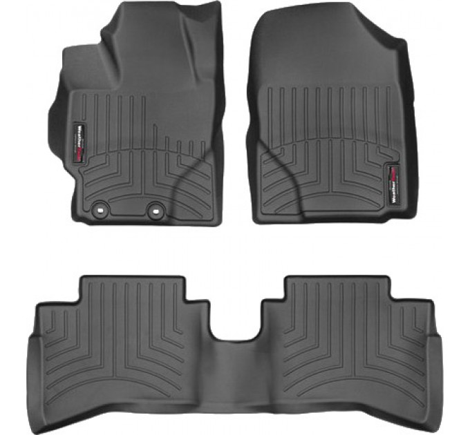 Коврики WeatherTech Black для Toyota Prius C (mkI)(hatch) 2016→, цена: 10 641 грн.