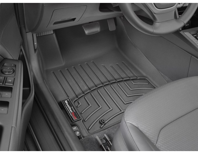 Коврики WeatherTech Black для Hyundai Elantra (mkVI)(1 row) 2016-2020 (USA), цена: 6 692 грн.