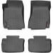 Коврики Weathertech Black для Cadillac CTS (sedan & wagon)(mkII)(RWD)(1 small fixing) 2008-2010 automatic, ціна: 9 227 грн.