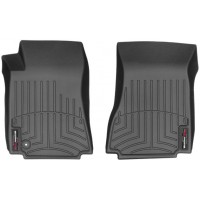 Коврики WeatherTech Black для Cadillac CTS (mkII)(sedan & wagon)(RWD)(1 small fixing)(1 row) 2008-2010 automatic