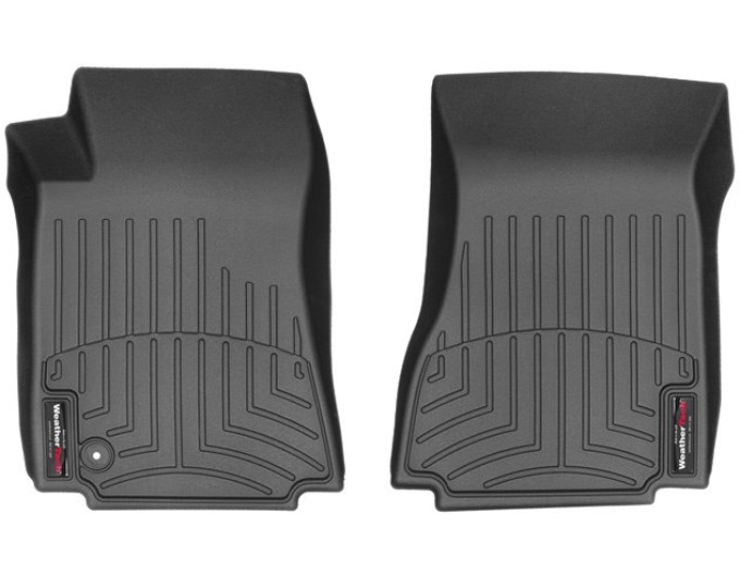 Коврики WeatherTech Black для Cadillac CTS (mkII)(sedan & wagon)(RWD)(1 small fixing)(1 row) 2008-2010 automatic, цена: 6 692 грн.