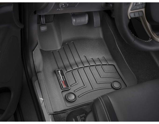 Коврики Weathertech Black для Jeep Grand Cherokee (US)(WK2); Dodge Durango (mkIII)(1-2 row)(2 row bench) 03.2015→, ціна: 11 709 грн.