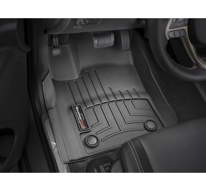 Коврики WeatherTech Black для Jeep Grand Cherokee (WK2)(1-2 row)(2 row bench) 03.2015→ (USA); Dodge Durango (mkIII)(1-2 row)(2 row bench) 03.2015→, цена: 10 849 грн.