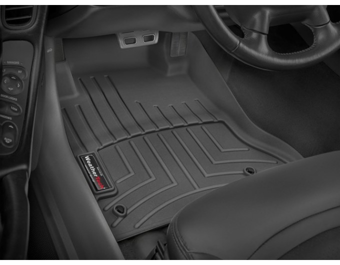 Коврики WeatherTech Black для Chevrolet Corvette (mkV) 1997-2004, цена: 6 692 грн.
