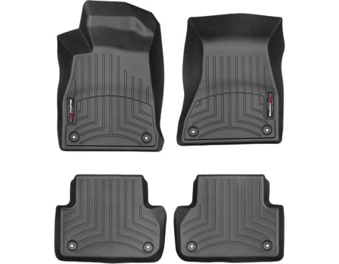 Коврики WeatherTech Black для Audi A4/S4/RS4 (B9) / A5/S5/RS5 (mkII)(sportback)(with fixings on 2 row) 2016→, цена: 11 488 грн.