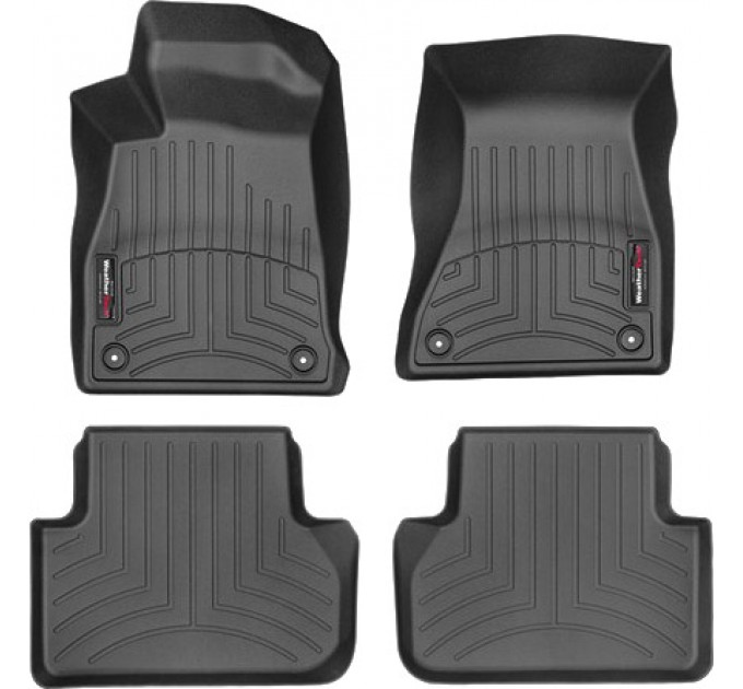 Коврики Weathertech Black для Audi A4/S4/RS4 (B9) / A5/S5/RS5 (sportback)(mkII)(no fixings on 2 row) 2016→, ціна: 10 641 грн.