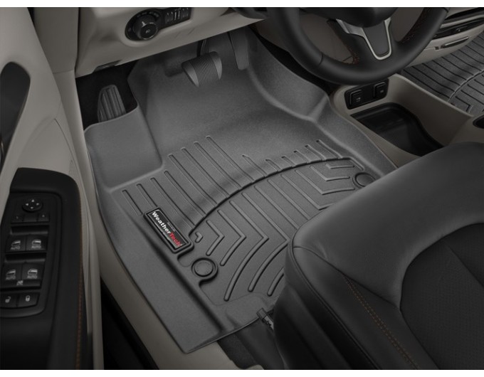 Коврики WeatherTech Black для Chrysler Pacifica (mkII)(hybrid)(Touring Trim)(1-2-3 row) 2016→, цена: 13 472 грн.